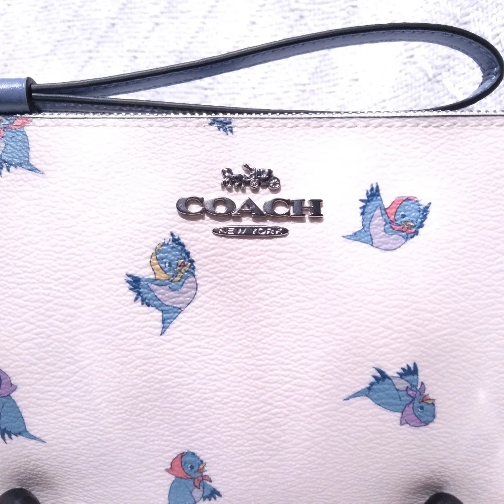 Disney × Coach Cinderella Birds Zipper Clutch - Picture 2 of 11